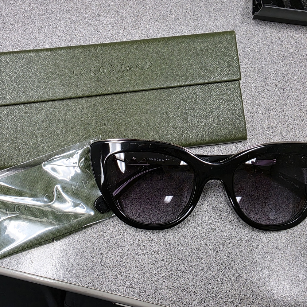 Longchamp Black Classic Sunglasses